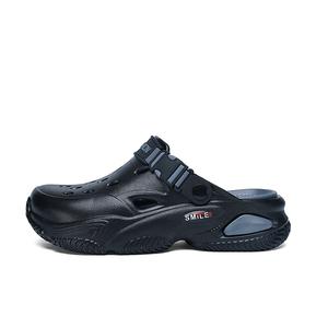 NANJIREN Клоги мужские черно-серые, цвет Black Gray