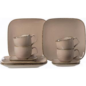 Сервиз для кофе Набор посуды, сервис CASA, 12 предметов, на 4 человека Ritzenhoff & Breker, Nougat