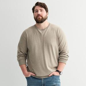 Свитер Big & Tall легкий Sonoma Goods For Life, Light Brown