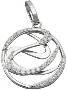 Gallay Кулон 23 мм, серебро 925 пробы