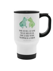 Кофейная кружка с надписью "Лягушка" на белом фоне Mr. & Mrs. Panda