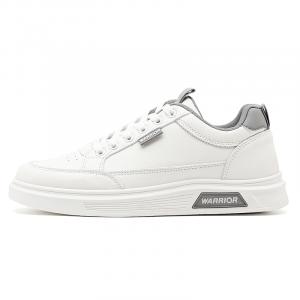 Износостойкие и легкие низкие скейтбордские туфли для мужчин WARRIOR, белый