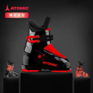 Atomic Детские горнолыжные ботинки 2425 новая молодежная экипировка для катания на лыжах и сноуборде, черный/красный, для маленьких детей, HAWX KIDS 1*AE502, размер 16.5, для возраста 15-15.5