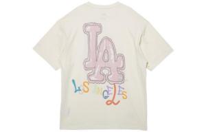 Футболка унисекс цвета слоновой кости белого цвета New Era, белый