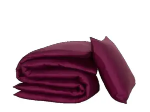 Пододеяльник Оливия 260x240 см, хлопок, бордо De Witte Lietaer