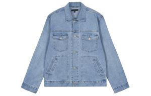 UNIQLO Джинсовая куртка унисекс синяя, Blue