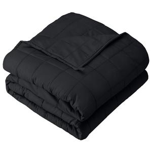 Одеяло Bare Home весом 17 фунтов, цвет Cotton Black