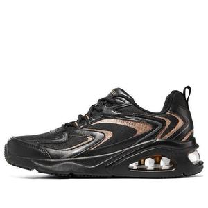 Кроссовки tres-air 'shimm airy - black rose gold' Skechers, черный