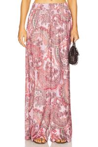 Lillian широкие брюки L'Agence, mauve french paisley