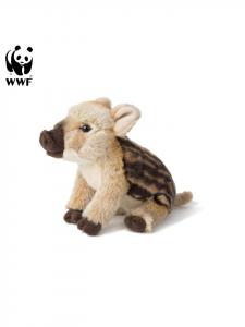 Мягкая игрушка - поросенок дикого кабана (23 см), коричневого цвета