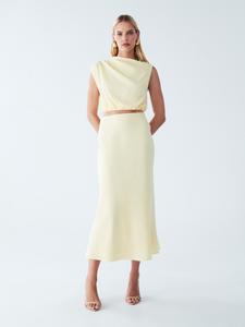 Юбка BWLDR Alisa, цвет Pastel yellow