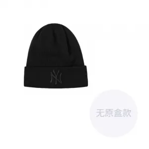 New Era Акриловая вязаная шапка унисекс черная, Black