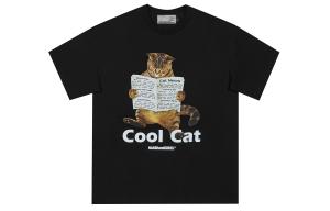 Футболка унисекс HARSH AND CRUEL, черная удлиненная и сине-серая укороченная