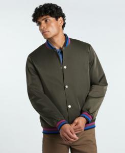 Мужская атласная куртка-бомбер Ted by Ted Baker, Olive