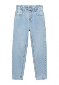 Джинсы PAPERBAG Mango Kids, синий