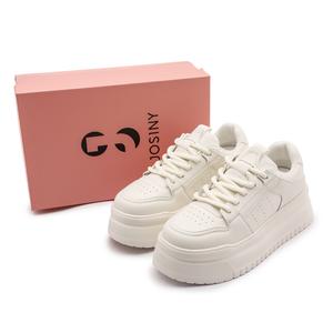 Низкие женские кроссовки для скейтбординга цвета экрю JOSINY, Ecru