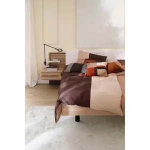 Постельное белье SCHÖNER WOHNEN из коллекции «Art» из экологически чистого хлопка Schöner Wohnen-Kollektion, цвет burgundy