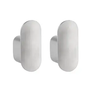 Набор из 2 вешалок для ванной комнаты Ainos El Corte Inglés, сталь