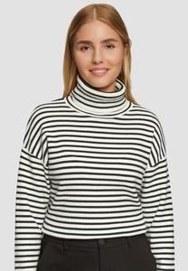 Джемпер ROLLKRAGEN MIT STRUKTUR s.Oliver, черный