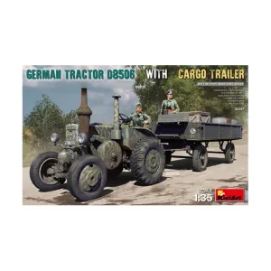 Немецкий D8506 с грузовым прицепом, WWII Military Miniatures Series (1:35) (MiniArt Models)