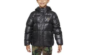 Jordan Kids Пуховик/пуховик, цвет черный
