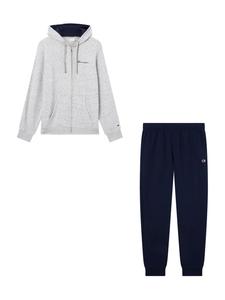 Champion Authentic Athletic Apparel Спортивный костюм в цвете Navy, Mottled Grey