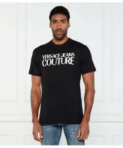 Футболка Regular fit Versace Jeans Couture, черный