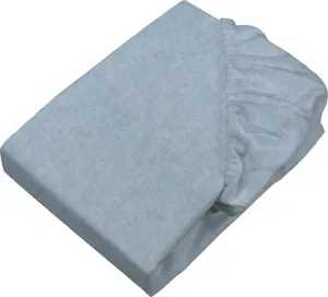 Простыня на резинке фланель меланж Setex