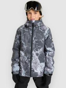 Куртка для сноуборда Quiksilver Mission Printed Kids Jacke, thermostamp grayscale