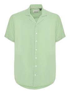 Рубашка на пуговицах классического кроя BLEND, светло-зеленый