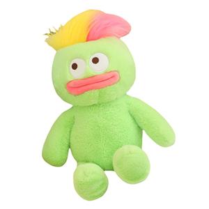 Коллекционные плюшевые куклы Versatile Hairstyles Ugly Cute высотой 50 см MLING, зеленый