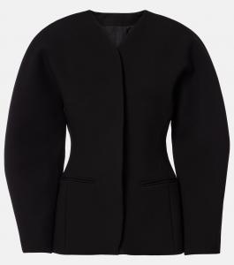 Овальный пиджак Jacquemus, черный