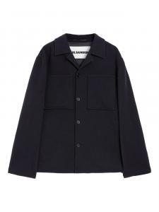 Jil Sander шерстяной пиджак, синий