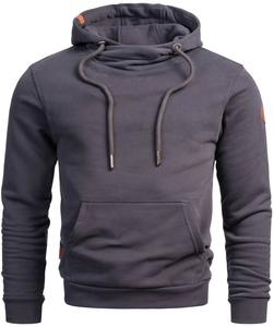 Толстовка Alessandro Salvarini Hoodie AS 294, антрацит