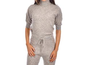 Райлан в крапинку вязаная водолазка в тауп миксе RD Style, Taupe Mix