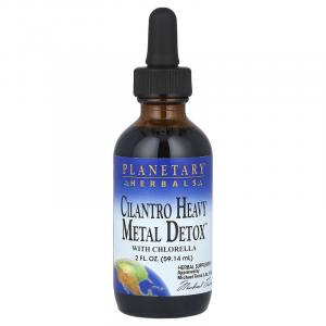 Planetary Herbals, Cilantro Heavy Metal Detox  с хлореллой, 59,14 мл (2 жидк. унц.)