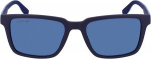 Lacoste мужские L6032s прямоугольные солнцезащитные очки, Matte Blue