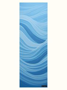 Woodsandwaves Коврик 'Blue Cascade' в пастельно-голубом цвете