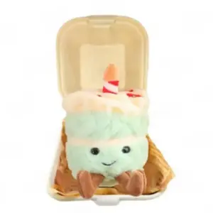 Коллекция Fun Food, милые плюшевые куклы для украшения праздничного торта, высота 9см DUOAI