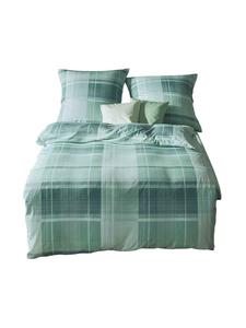 Постельное белье Tonight Plaid цвета лайма kaeppel, 155 x 220 + 80 x 80 см