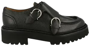 Кожаные лоферы Ferragamo Gionny, черный