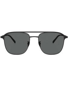 Giorgio Armani солнцезащитные очки с логотипом, черный