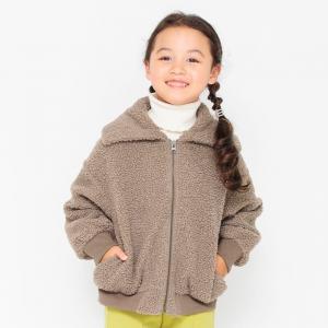 Куртка-боа с большим воротником Branshes, цвет Brown