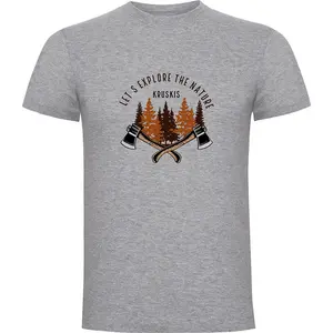Футболка Kruskis Explore Nature, серый