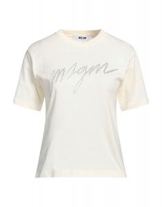 Футболка Msgm, кремовый