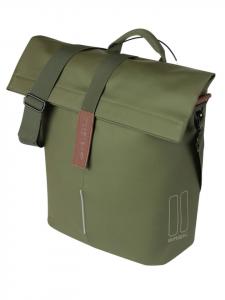 BASIL Велосипедная сумка-багажник "City MIK Studs" цвета мха