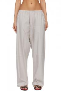 Baserange Бежево-Зеленые домашние брюки