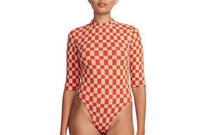 Боди Женский Оранжевый Красный Nike