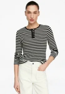 Топ с длинными рукавами Comma, Schwarz