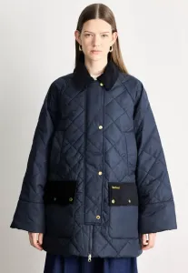 Стеганое короткое пальто aldburgh Barbour, Navy